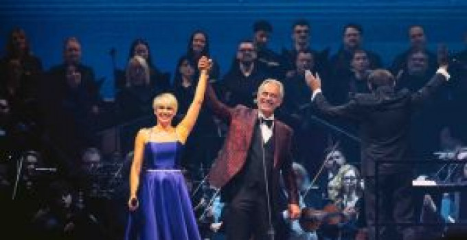 Eliza G è in tour con Andrea Bocelli e con il suo show Lo Spiegone