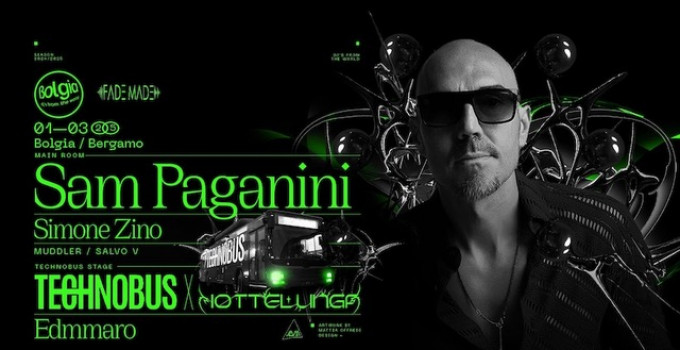 01/03 Sam Paganini + Technobus fanno scatenare Bolgia - Bergamo